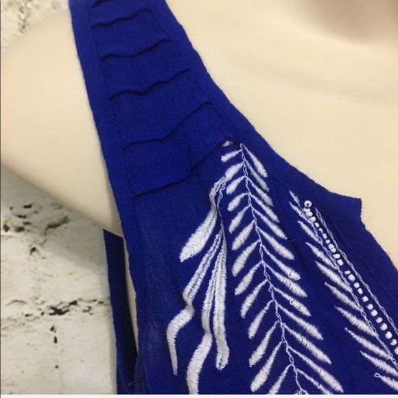 Lilka Anthropologie Floral Embroidered Tank - Picture 2 of 5